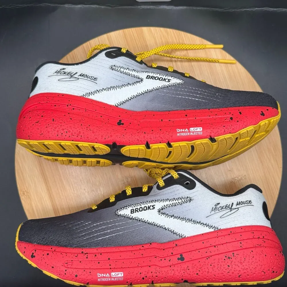 Brooks Ghost Max 2 runDisney Mickey Mouse Men’s Sz 8.5 2E (Wide)